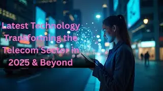 Latest Technology Transforming the Telecom Sector in 2025 & Beyond