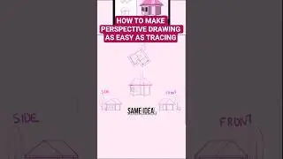 How to Make Perspective Drawing as Easy as Tracing
