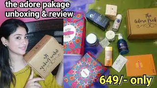 The adore package unboxing & review || shystyles