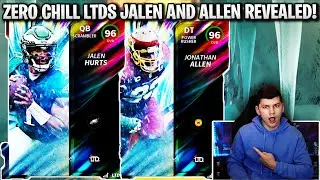 ZERO CHILL LTDS JALEN HURTS AND JONATHAN ALLEN REVEALED! | MADDEN 22 ULTIMATE TEAM