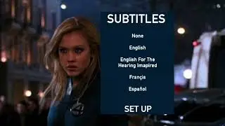 Disney Pixar Fantastic Four: Rise Of The Silver Surfer 2014 DVD Menu Walkthrough