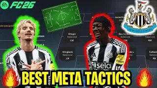 🏆BEST META TACTICS NEWCASTLE UNITED TO DOMINATE IN FC26
