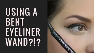 USING A BENT EYELINER WAND?!? | Jane Beautyy