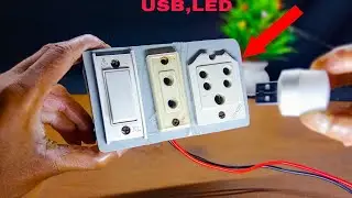 5 pin 2 pin socket wearing connection Board  wiring connection  El