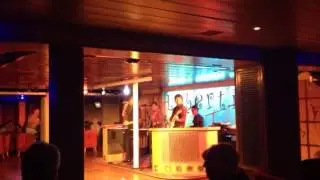 topmen band on the thomson celeabration