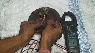 Ceiling Fan connection of three wire with capacitor/ Ceiling Fan check kaise kare 