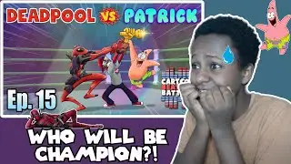 Cartoon Beatbox Battles Deadpool Vs Patrick - REACTION