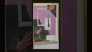 The moving hand #asmr #journal #purpletheme #shorts