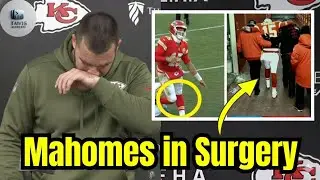 Travis Kelce STILL CRYING as He Announce Patrick Mahomes New Health Update after Injury vs Chargers 