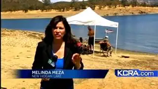 Swimmers warned of possible problem at New Hogan Lake