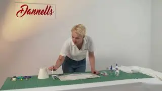 How to stop Fraying when making Lampshades