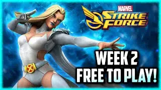 I Unlocked a LOT of Stuff!  Week 2 - Free to Play Marvel Strike Force