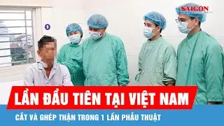 Cắt thận đa nang khổng lồ v&agrave; gh&eacute;p thận trong 1 lần phẫu thuật