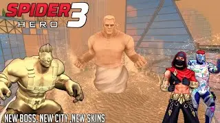 Spider fighting 3 on New City Secrets mission New heroes unlocked Hack game coin's In diamonds Mode,