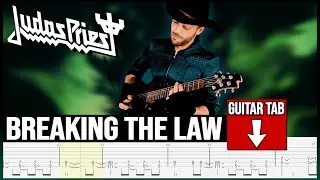 【JUDAS PRIEST】[ Breaking The Law ] cover | Best music for beginner guitarists