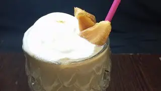 chikoo milkshake #vanilla ice cream #sapota milkshake