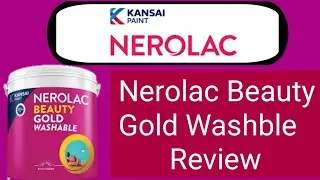 Kansai Paint Nerolac Beauty Gold Washble Review #viral #video #paint #nerolacpaints