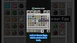 Did you notice the 1.20 Minecraft creative mode update... #shorts #minecraft