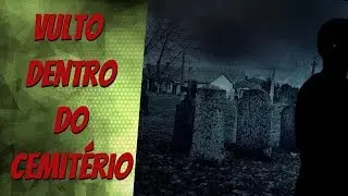 Vulto negro filmado dentro de cemit&eacute;rio!!!