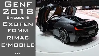 Autosalon Genf 2018 - Episode 5 - Exoten -- Strom-Garage --