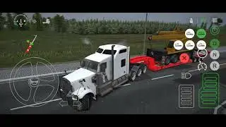 Universal truck simulator game play|| big vehicle escort|| UTS game