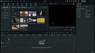 4.  Import Media file from Wondershare Filmora