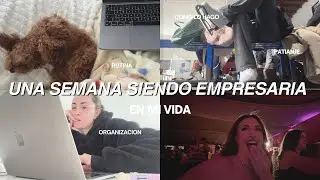 A WEEK AS AN ENTREPRENEUR IN MY LIFE *a mess* | my CAMERA breaks, skating, routine...
