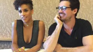 SDCC 2016: A quick chat with Steven Strait and Dominique Tipper about THE EXPANSE