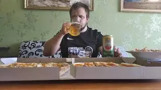 Пиво AMSTEL креветки и пиццы