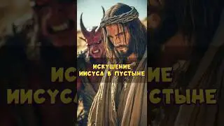 Искушение Иисуса в пустыне⁉️(Матфея 4:1-11,Луки 4:1-13📖) #библия