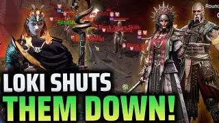 FREE CHAMPION DESTROYS META COMBO?! Loki vs Taras and Marichka | Raid Shadow Legends Showcase