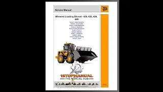 JCB 426 435 436 446 WHEEL LOADER SHOVEL WORKSHOP SERVICE REPAIR MANUAL