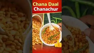Chatpata Chana Dal Chanachur 😋 | #shorts #snacks #streetfood