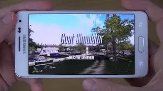 Goat Simulator Samsung Galaxy Alpha 4K Gameplay Review