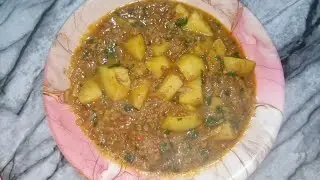 Mazy daar sy aloo qeema ki recipe#cookbyabii #likeandsubscribe #cooking #recipe 