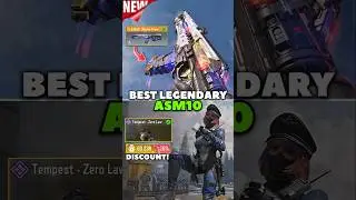 New Legendary ASM10 Hits different! #codm