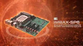 IMBAX-SP6 | IEI Server-Grade ATX Motherboard with AMD EPYC&trade; 8004