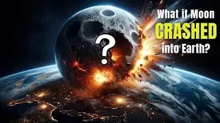 So what would actually happen if the moon hit the earth? #Engine #machines