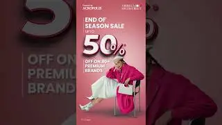 🛍️ End of Season Sale Alert! 🛍️Tribeca Highstreet Pune #eoss2025 #endofseasonsale