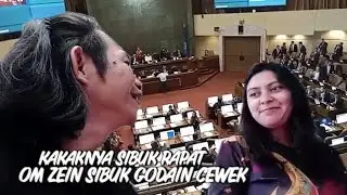 KAKAKNYA SIBUK RAPAT-DI CHILE OM ZEIN MALAH GODAIN CEWEK CANTIK