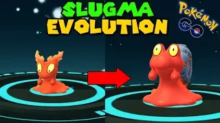 Evolving SLUGMA to MAGCARGO (Pokemon Go GEN 2 Evolution)