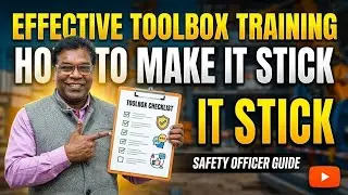 How To Make Tool Box Training Effective Vishal Technical Institute  Safety Officer Bane