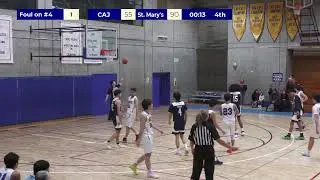 20260109 HS Boys Basketball vs St. Mary's (JV/Varsity)