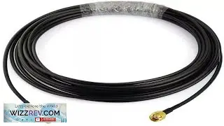 For WiFi Router Signal Booster Repeater Antenna Extension Coaxial Cable 20 feet Review