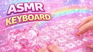 Keyboard crystal ✨| Hypnotic AI ASMR Oddly Satisfying