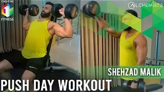 Push Day Full Body Complete Advanced Workout | The Punisher | Shehzad Malik | C1 Fitness | SR1A