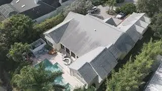 Naples Drone flying Hi-Value interior/exterior home inspection for Tower Hill Insurance @ Port Royal