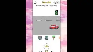 Brain Out :Crazy Find level 109 #Please obey the traffic rules