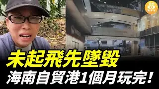 未起飛先墜毀！錢砸進去了，外資卻不來，海南自貿港1個月玩完！