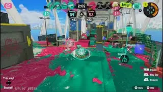 Splatoon 3 I stole your base (S rank Clam Blitz Hammerhead Bridge)